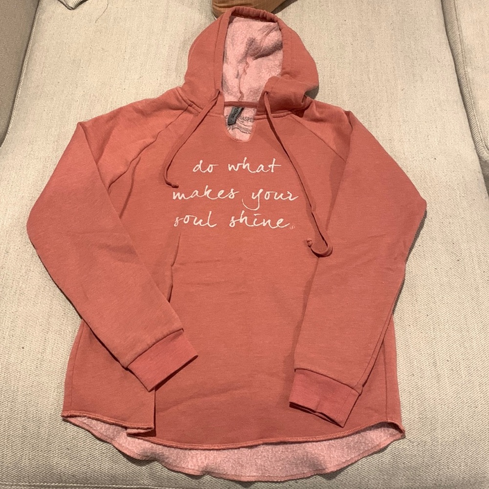 Picasso Jasper Pink Hoody Sweatshirt - SIZE SMALL!
